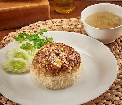 Nasi Tim Ayam Kampung